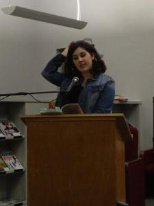 This is a photograph of me reading.  I'm taking off my reading glasses but it looks like I'm doing something dramatic and meaningful. In fact, forget the part about the reading glasses.  This is a picture of me doing something dramatic and meaningful.